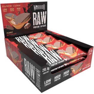 Warrior-Raw-Protein-Flapjacks-12-x-75-gr-Peanut-Butter-Cup